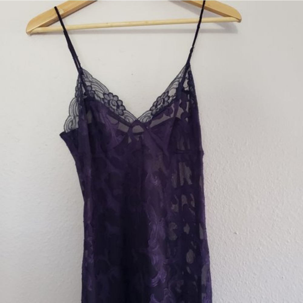 Vintage victoria's secret lace robe and dress SET
